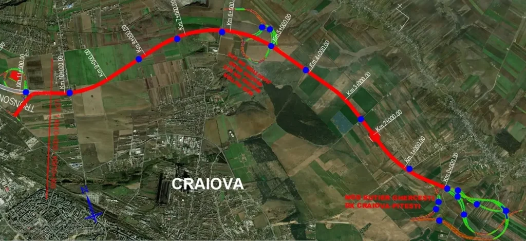 Drumul  expres Craiova Targu Jiu